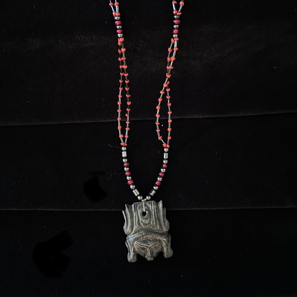 RED NECKLACE